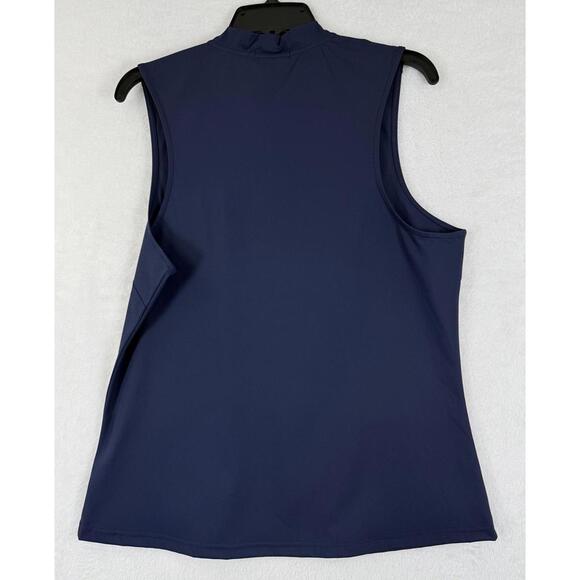 Bad Birdie Polo Womens XL Golf Sleeveless Navy Blue New NWT - Picture 4 of 6